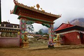 Ворота Монастыря Тяньгбоче